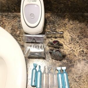 Nu Skin ageLOC® Galvanic Spa with 3 sets of facial gels & 5 conductor heads